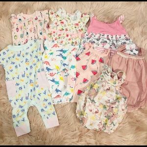 Baby Girl Rompers Bundle